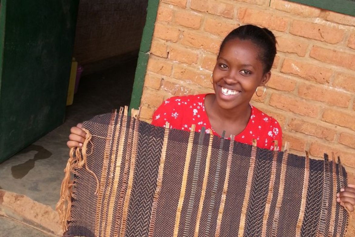 Celine Mudahakana in Rwanda