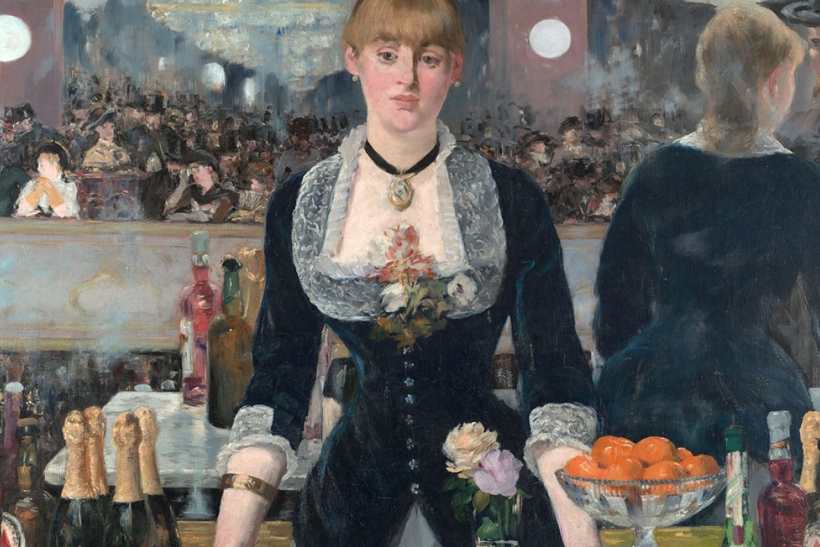 Édouard Manet, “Un Bar aux Folies-Bergère,” 1882.
