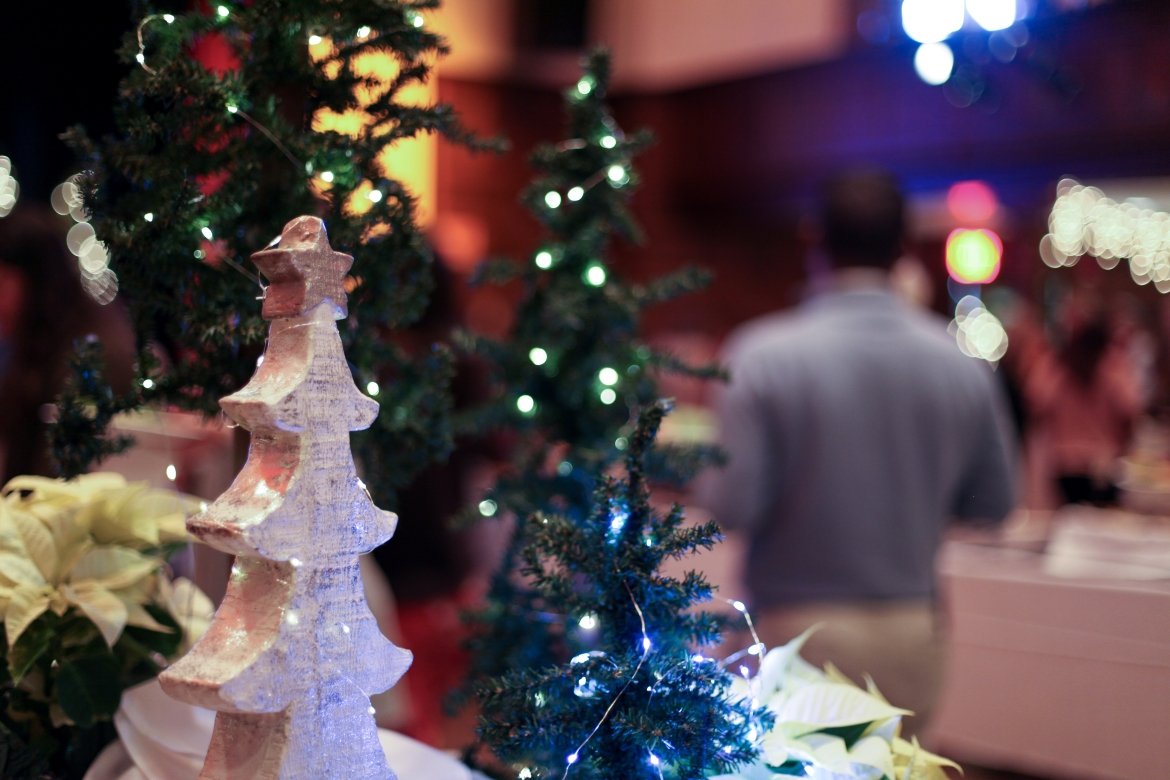Winterfest 2019 was celebrated in Chapin Auditorium in Mary Woolley Hall.
