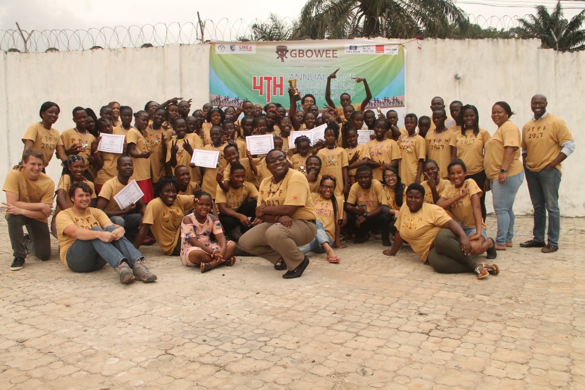 Gbowee Peace Foundation Africa's Peace Through Fair Play Youth Camp