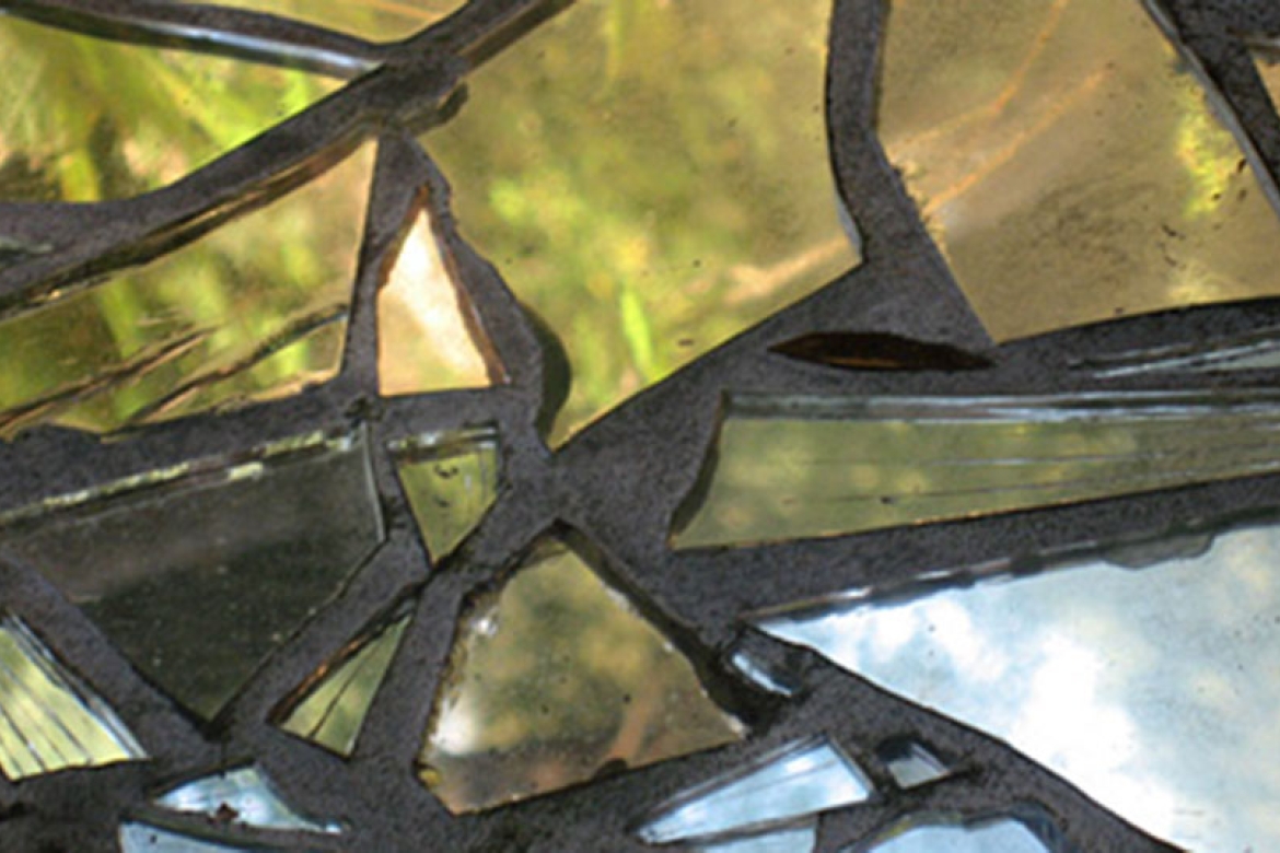 Detail of sculpture by Jay Mead