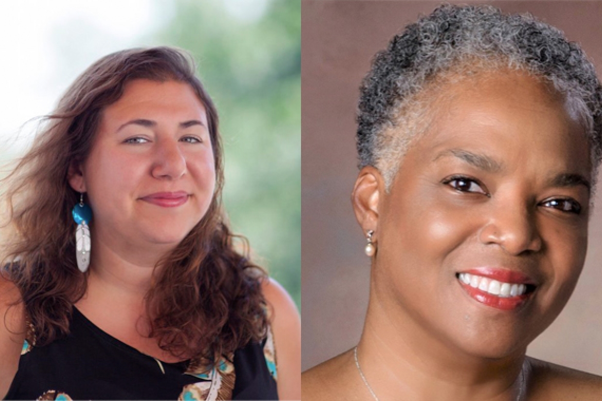 Debra Butler (left) has been hired to the position of curriculum development fellow for the initiative, and Rachel Beth Sayet has been hired to be community development fellow. 