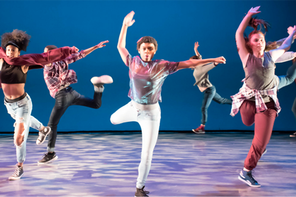 A dance from the Five College Faculty Dance Concert. Photo credit: Charles Flachs. 