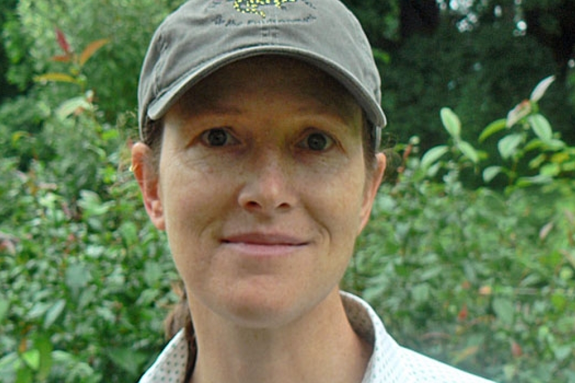 Martha Hoopes, professor of biological sciences.