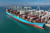 Container ship by Petar Milošević, CC BY-SA 4.0, via Wikimedia Commons.