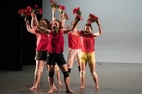 Senior class dancers pulled out all the stops to put their performance on in less than 24 hours. Photo credit: Charles Flachs