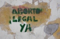 Aborto Legal Ya Graffiti in Salta, Argentina