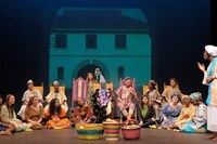 A scene from the African Opera “Queen Moremi“