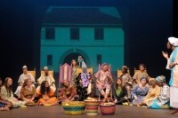 A scene from the African Opera “Queen Moremi“