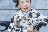 Alice Wong, the editor of “Disability Visability.” Photo credit: Eddie Hernandez