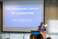 Carmen Yulin Cruz addresses MHC students