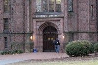 Campus beauty, Williston Library in the fall of 2023