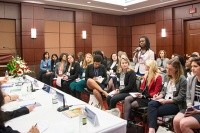 The Careers in Public Service two-day event included a panel of alumnae sharing their experiences in public service.