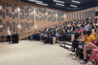 Three Mount Holyoke professors spoke at Final Lecture, giving talks that ranged from aspirational to deeply personal.