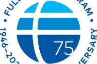 75th anniversary of the Fulbright Program logo
