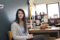 Marissa Perez, the winner of the 2020 Glascock Poetry Prize.