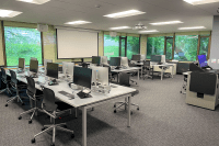 The media lab at Mount Holyoke College