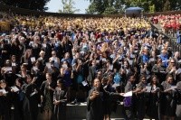 Convocation 2019 in the Richard Glenn Gettell Amphitheater
