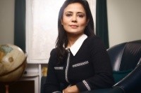 Mahua Moitra ’98 studied economics and math at Mount Holyoke, and is making her mark as one of India’s most dynamic politicians.