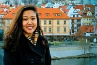 Sarah Hwang ’17 is studying arts and social change in Prague this spring.