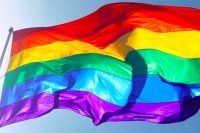 Rainbow flag, representing LGBTQ rights