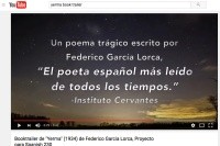 Un poema trágico escrito por Federico García Lorca, &quot;El poeta español más leído de todos los tiempos.&quot; - Instituto Cervantes