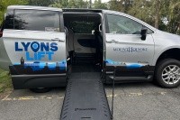 The Accessible van on Mount Holyoke College Campus