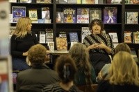 Shoshanna Walter ’07 (right), speaking at Magic City Books in Tulsa (photo credit: Judd Slivka)