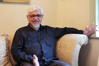 Author Amitav Ghosh’s newest book is “The Gun Merchant.”