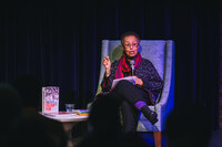 Judy Richardson, civil rights activist and filmmaker, speaking at Mount Holyoke College's MLK keynote.
