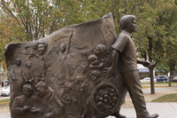 Cesar Chavez memorial in Sacramento, California.