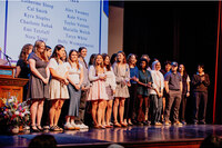 2026 Leadership and Service award winners on stage.