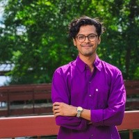 Arnav Adhikari, English. Photo by Max Wilhelm, 2025.