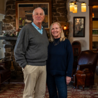 Heidi Coutu ’79 and John Maturo