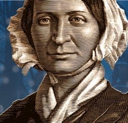 mary-lyon-cutout-on-blue-background.jpeg A cutout image of Mount Holyoke founder Mary Lyon