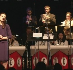Jazz Ensembles performing in the Big Broadcast event