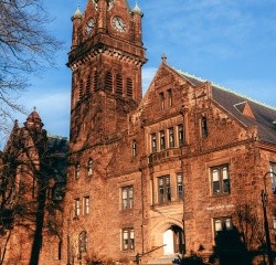 Mary Lyon Hall, Winter '24, Photo by Max Wilhelm