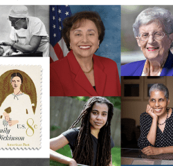 A collage of some notable Mount Holyoke alums