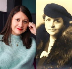 Rebecca Brenner Graham '15 (left) Frances Perkins (right)