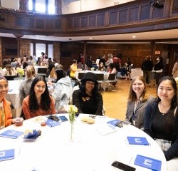 Students at the Leadership and Service Awards