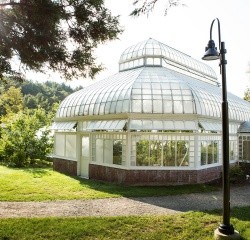 Exterior of Talcott Greenhouse