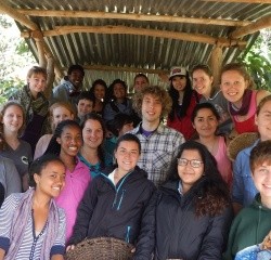 Students on the Study Abroad Program at Mount Holyoke College