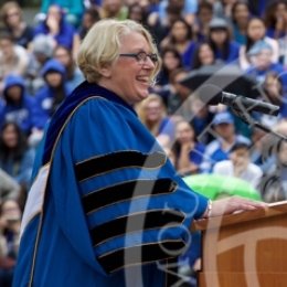 Sonya Stephens at Convocation 2016.