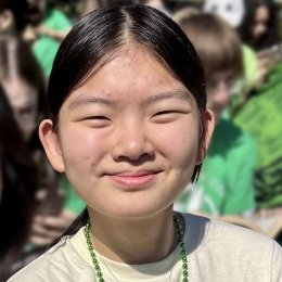 Vitalina Nam, class of 2029 at Convocation 2025