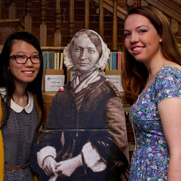 Ruilin Fan ’17 and Margaret Stanne ’16