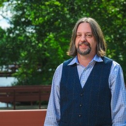 Douglas Roossien, Biological Sciences. Photo by Max Wilhelm, 2025.