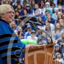 Sonya Stephens at Convocation 2016.