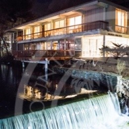 Willits Hallowell waterfall