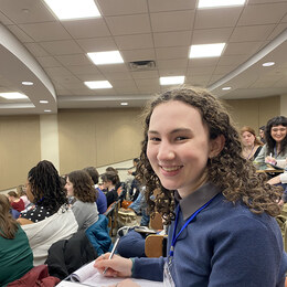 Teresa Jones ’28, at the Sophomore Institute 2026.