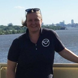 On the bridge of a ship during a recent transit down the Delaware River on a cargo ship.